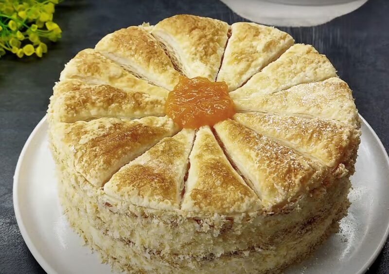 Невероятно вкусный праздничный торт. Готовлю без муки: простой рецепт